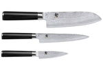 Coffret 3 couteaux japonais Kai Shun Classic Damas