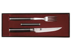 Set de couverts de table japonais KAI haut de gamme couteau + fourchette