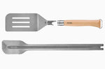 Set de 3 ustensiles à barbecue Opinel spatule à viande + couteau + pince