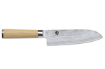 Couteau santoku japonais Kai Shun Classic White damas 33 couches 18cm