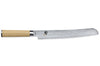 Couteau à pain japonais Kai Shun Classic White damas 33 couches 23cm