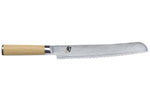 Couteau à pain japonais Kai Shun Classic White damas 33 couches 23cm