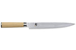 Couteau à trancher japonais Kai Shun Classic White damas 33 couches 23cm