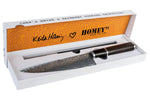 Coffret Homey's Keith Haring couteau de chef 21cm et baguettes Saibashi 30cm