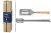 Set de 3 ustensiles à barbecue Opinel spatule à viande + couteau + pince