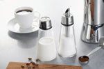 Sucrier doseur Gefu Brunch en verre et acier inoxydable