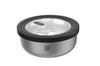 Boîte de conservation Gefu Provido ronde 500ml en acier inox