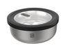 Boîte de conservation Gefu Provido ronde 2000ml en acier inox