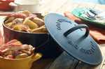 Faitout hollandais en fonte 5,2L pour Big Green Egg Medium, Large, XL, et 2XL 27cm