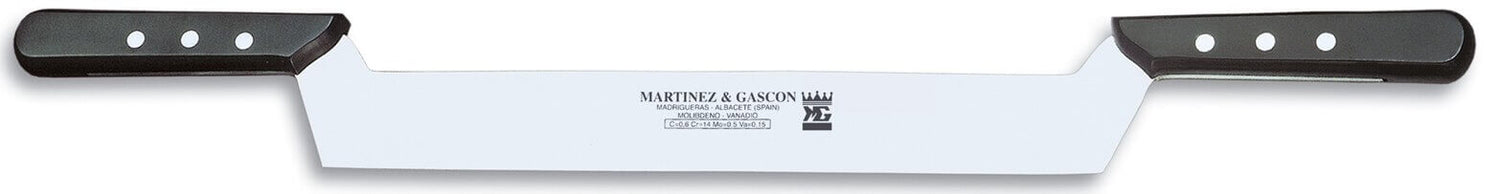 Couteau à fromage 2 manches Martinez & Gascon 3 rivets - 32cm