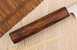 Couteau universel japonais artisanal Wusaki Yoshi G3 chêne 14cm