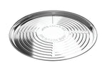 Set de 5 lèchefrites rondes jetables en aluminium pour Big Green Egg MiniMax, Small, Medium 28 x 2,5cm