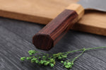 Couteau santoku japonais artisanal Kei Kobayashi SG2 Octogone 17cm
