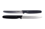 Set de 2 couteaux de cuisine universels Homey's Mölti SVART lame crantée 11cm