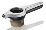 Presse-agrumes Gefu Lemon Pro en acier inox et polymère anthracite
