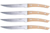 Coffret 4 couteaux à steak Homey's Bokträ lame lisse 13cm