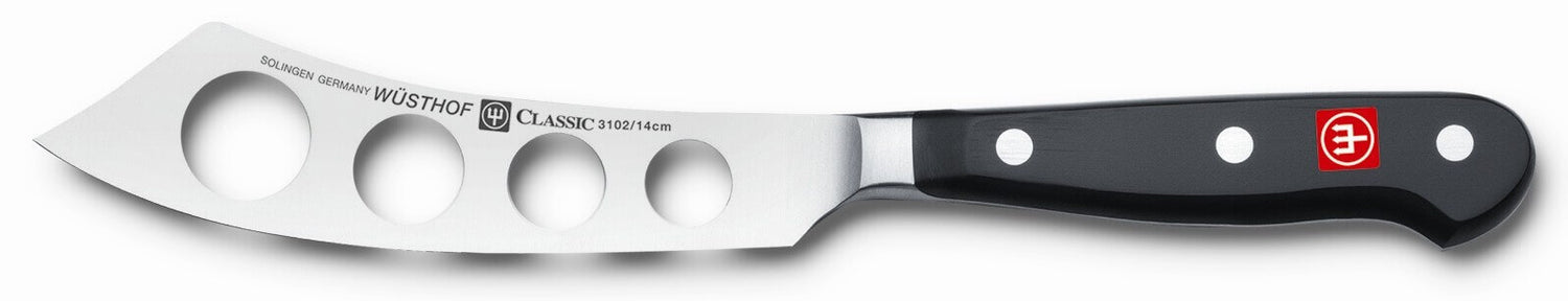 Couteau à fromage Wüsthof Classic - lame alvéolée 14cm