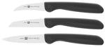Coffret Zwilling 3 couteaux à légumes lames Friodur