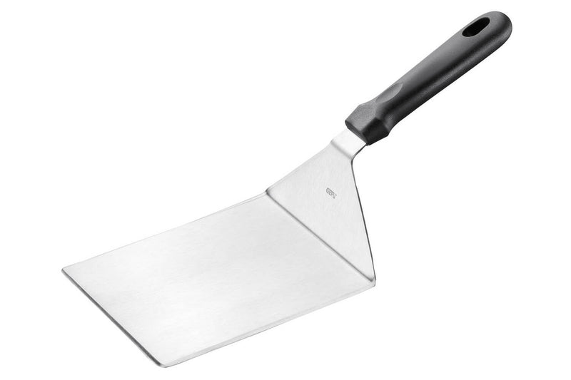 Spatule coudée retourneur de barbecue XXL Gefu en acier inoxydable