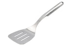 Spatule coudée ajourée Kitchen Aid tout en acier inoxydable