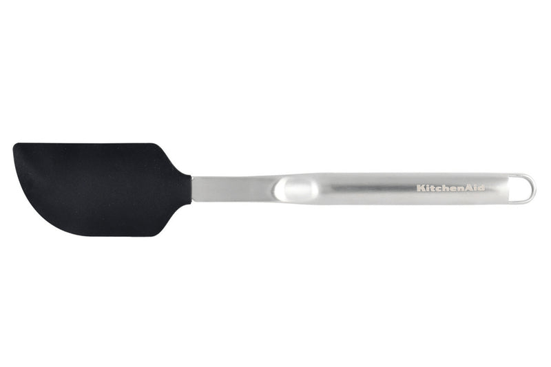 Spatule grattoir Kitchen Aid en silicone et manche en acier inoxydable
