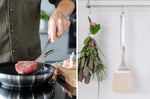 Spatule coudée Kitchen Aid tout en acier inoxydable