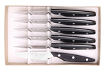 Coffret 6 couteaux de table Au Nain Brasserie microdentés