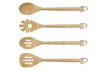 Set de 4 ustensiles de cuisine Kitchen Aid en bois de bouleau