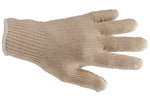 Sachet de 10 paires de sous-gants en coton tricoté 2 fils - Taille 9/10