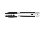 Pince de cuisine Kitchen Aid embout silicone noir - 23 cm