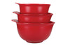 Set de 3 bols à mélanger Kitchen Aid en polymère rouge
