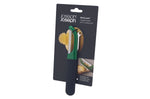 Eplucheur droit Joseph Joseph Multi-Peel en acier inox et polymère vert foncé