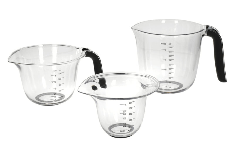 Set de 3 bols à mélanger et à mesurer Kitchen Aid avec poignée