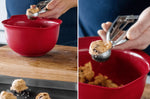 Cuillère à glace Kitchen Aid avec mécanisme à ressort en acier inoxydable
