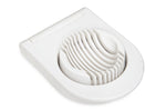 Coupe-oeufs Kitchen Aid en acier inoxydable et polymère blanc