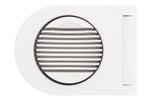 Coupe-oeufs Kitchen Aid en acier inoxydable et polymère blanc