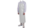 Tablier professionnel Manulatex Delta 50 100x115cm blanc à œillets thermo soudés