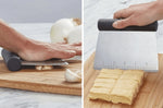 Corne coupe-pâte Kitchen Aid en acier inoxydable