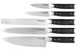 Bloc 5 couteaux Kitchen Aid Classic en bois de bouleau + ciseaux