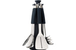 Carrousel de 6 ustensiles Joseph Joseph Elevate Steel en acier inoxydable avec support rotatif