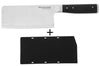 Couteau hachoir Kitchen Aid Gourmet lame en acier japonais 15cm + étui