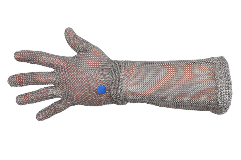 Gant Manulatex Wilco 2 gaucher en cotte de mailles avec manchette longue - 4/L