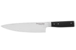 Couteau de chef Kitchen Aid Gourmet lame acier japonais 20cm + étui de protection