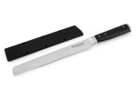 Couteau à pain Kitchen Aid Gourmet lame acier japonais 20cm + étui de protection