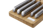Set de 5 couteaux Joseph Joseph Elevate Steel Knives Bamboo Store + plateau en bambou