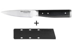 Couteau d'office Kitchen Aid Gourmet lame acier japonais 9cm + étui de protection
