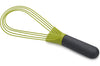 Fouet 2-en-1 Joseph Joseph Twist en silicone vert