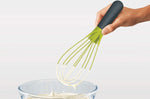 Fouet 2-en-1 Joseph Joseph Twist en silicone vert