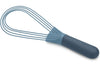 Fouet Joseph Joseph Twist Sky en silicone bleu
