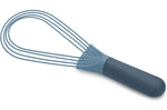 Fouet Joseph Joseph Twist Sky en silicone bleu